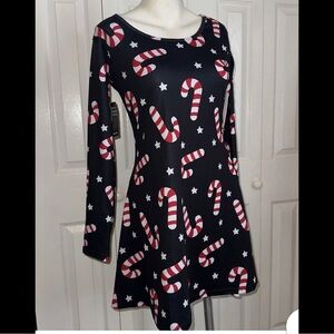 Tipsy Elves Candy Cane Dress! Size Small, Perfect Condition! 🍭🍭🍭